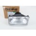 DEPO 16.5cm x 10.5cm Universal Square H4 Head Lamp